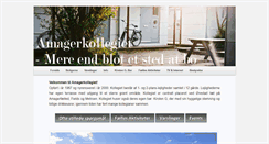 Desktop Screenshot of amagerkollegiet.dk